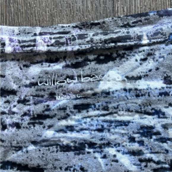 Willow Gray and Pink Short Sleeve Tee - Picture 3 of 6